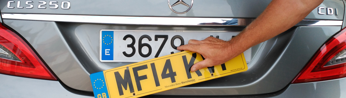 Car Vehicle Re registration Services in Murcia UK to Spanish Plates