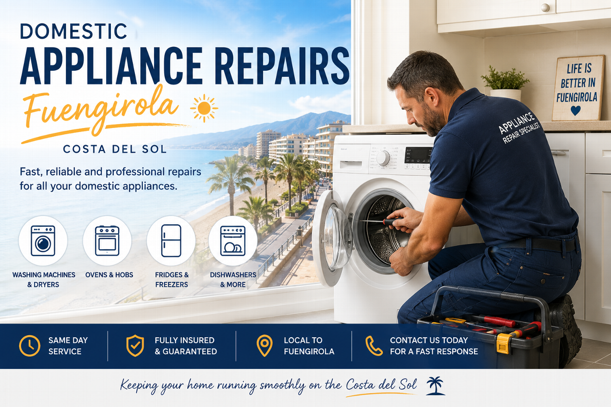 Domestic Appliance Repairs in Fuengirola Costa del Sol