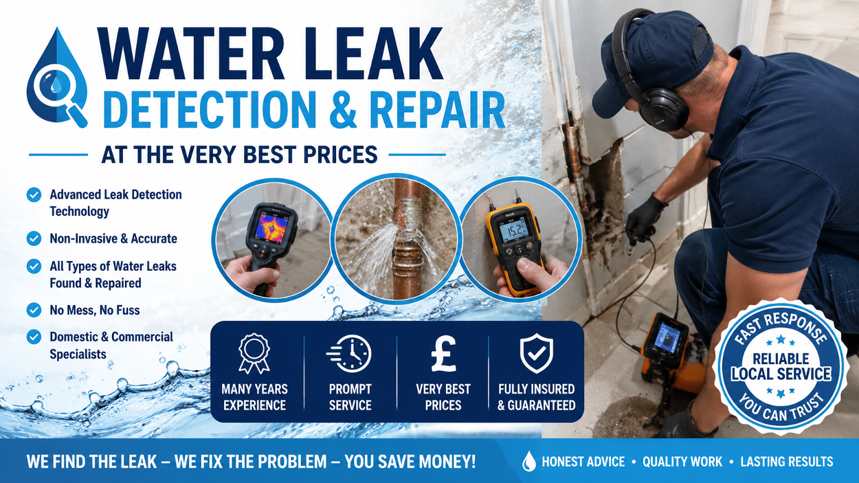 English Speaking Water Leak Detection and Repair Costa Blanca English Speaking Water Leak Detection and Repair Torrevieja & Costa Blanca Spain 